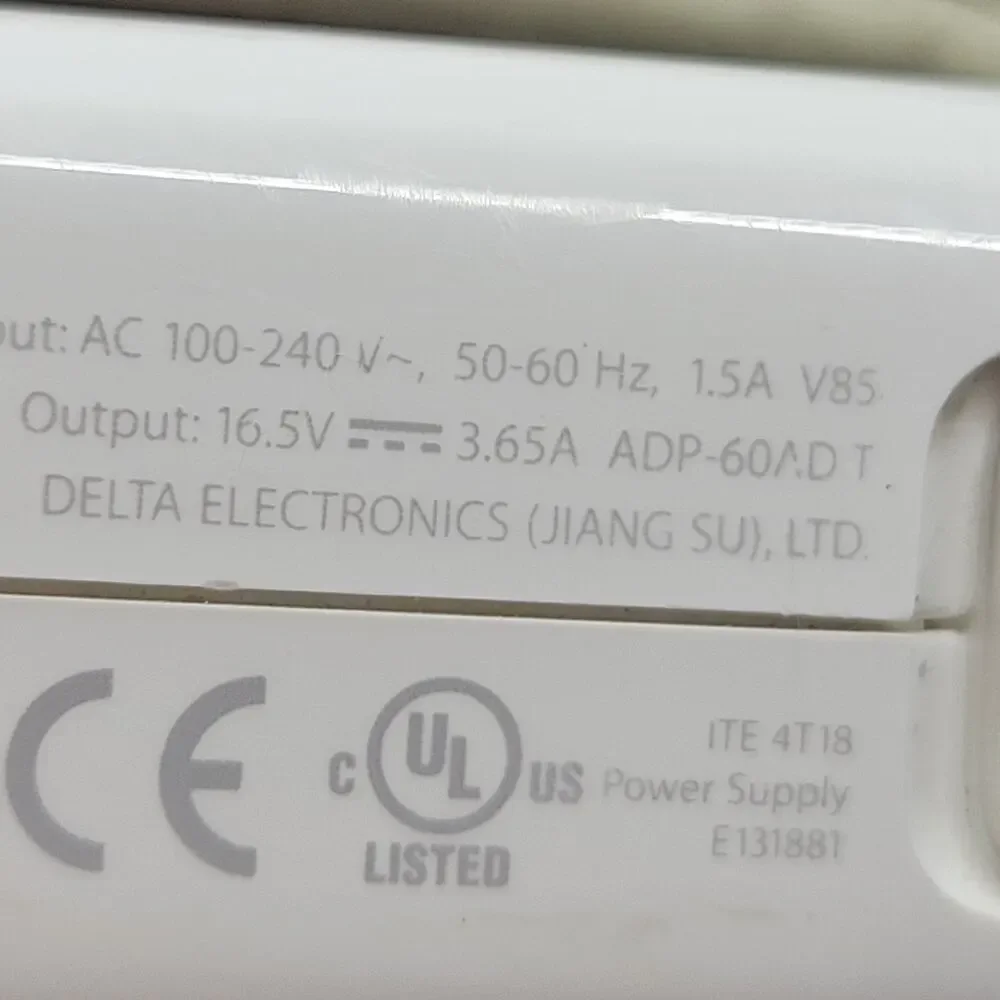 Genuine Apple A1344 60W MagSafe Power Charger Adapter + AC extension